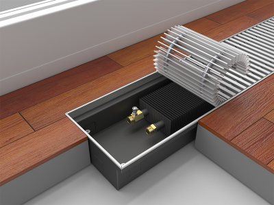 Конвектор внутрипольный без вентилятора Royal Thermo Atrium CL 110-200-1000