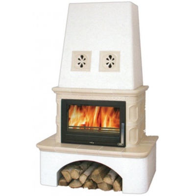 Печь-камин ABX LAPONIE, с теплообменником (песчаный)