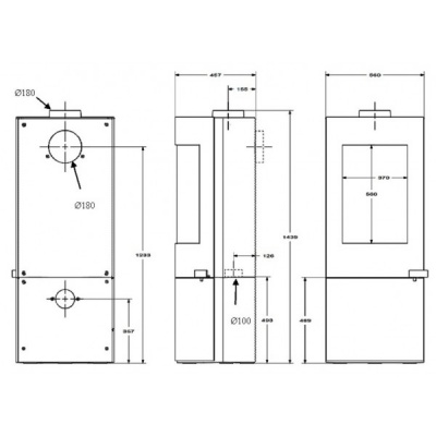 ПЕЧЬ-КАМИН Invicta MOAI