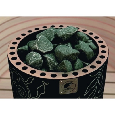 Электрическая печь SAWO Dragonfire DRF3-45NS-P-C (4,5 кВт, выносной пульт, нержавейка)