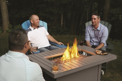 Стол-камин газовый Victorian