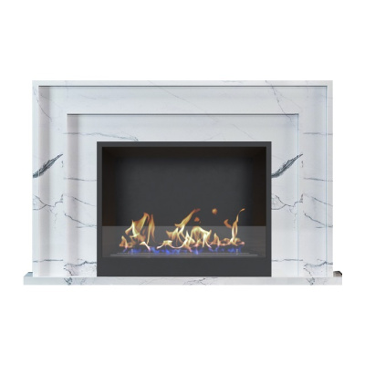 Мраморный биокамин Кьюбэк