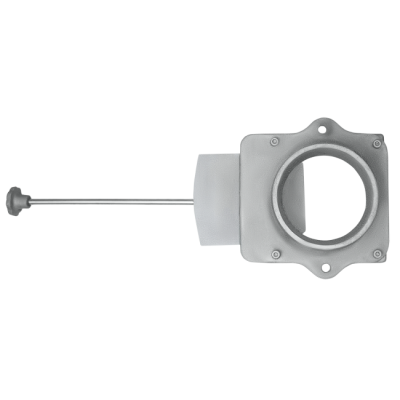 Чугунный шиберный модуль Гефест 130/500