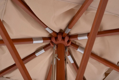 Зонт на центральной деревянной опоре 4SIS Джулия 3x3 Зонт на центральной деревянной опоре 4SIS Джулия 3x3