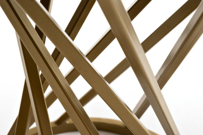 Журнальный стол 4SIS Сантьяго Цвет: золотой, серый гранит