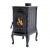 Чугунная печь - камин НМК Сибирь-6