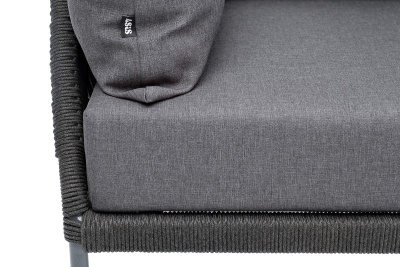 Кресло 4SIS Мадрид Цвет: темно-серый (RAL7024) шагрень, темно-серый Кресло 4SIS Мадрид Цвет: темно-серый (RAL7024) шагрень, темно-серый