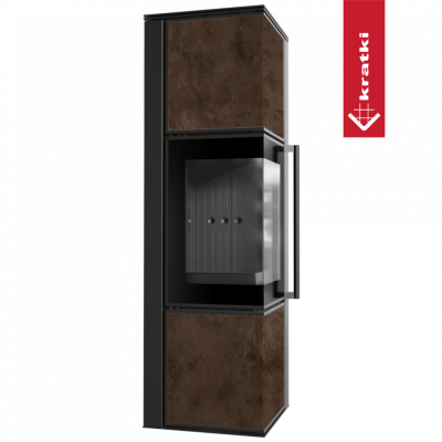 Печь Kratki Pro TORA/M 8 кВт OXIDE MORO Печь Kratki Pro TORA/M 8 кВт OXIDE MORO