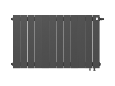 Радиатор Royal Thermo PianoForte 500 /Noir Sable - 12 секц. VDR