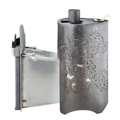 Дровяная печь Ферингер Макси ПФ в кожухе Дуб, до 38 м³