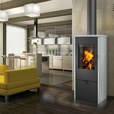 Печь камин ALPERA F 02 камень Печь камин ALPERA F 02 камень