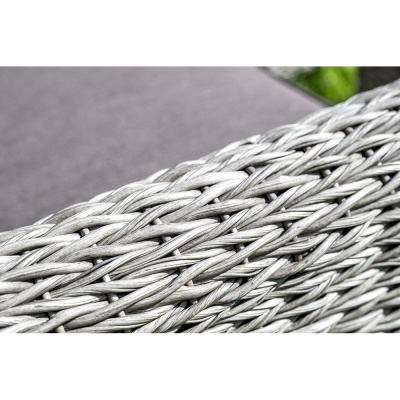 Комплект садовой мебели 4SIS Кон Панна (гиацинт) Цвет: графит Комплект садовой мебели 4SIS Кон Панна (гиацинт) Цвет: графит