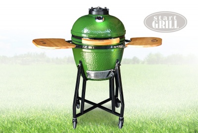 Керамический гриль Start Grill 18 Зеленый Керамический гриль Start Grill 18 Зеленый
