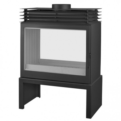 Отопительная печь Liseo Castiron LCI 7 GDF Stove, двусторонняя