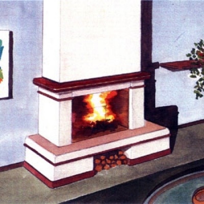 Каминная облицовка Palazzetti Verona incasso totale