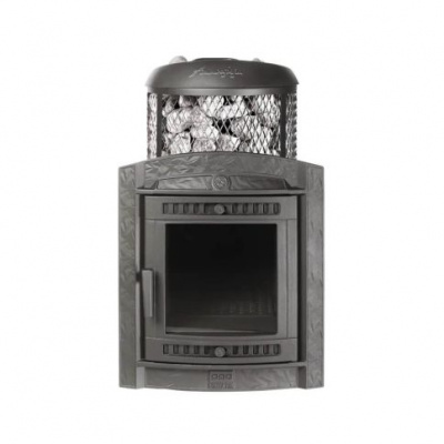 Банная печь Прометалл Атмосфера L с комбинированной облицовкой Россо Леванто