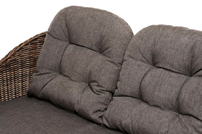 Диван 4SIS Равенна двухместный Цвет: коричневый