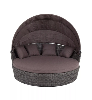 Круглый шезлонг 4SIS Стильяно Цвет: графит