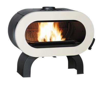 ПЕЧЬ-КАМИН Invicta FIFTY SUR ARCHE эмаль слоновая кость