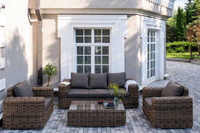 Комплект садовой мебели 4SIS Палермо Цвет: соломенный Комплект садовой мебели 4SIS Палермо Цвет: соломенный