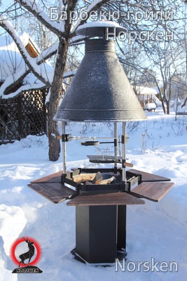 Дровяной гриль Norsken К800 Дровяной гриль Norsken К800