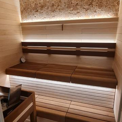 Парная из липы с электрокаменкой VVD. КП  Заповедник