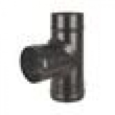 Тройник Везувий BLACK (AISI 430/0,8мм) 90 d=200