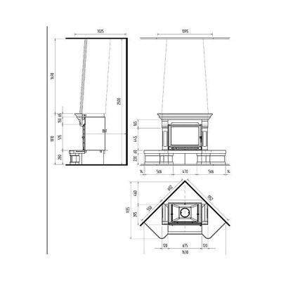Каминная облицовка Supra Tango