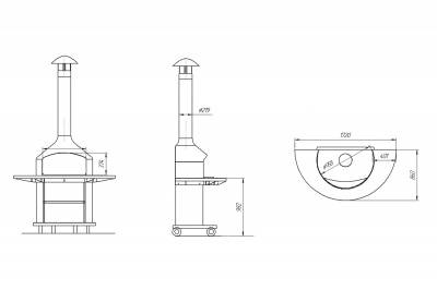 Гриль дровяной Fireline Focus Гриль дровяной Fireline Focus