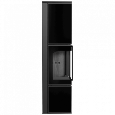 Печь Kratki PRO TORA/L 8 кВт, чёрное стекло Печь Kratki PRO TORA/L 8 кВт, чёрное стекло