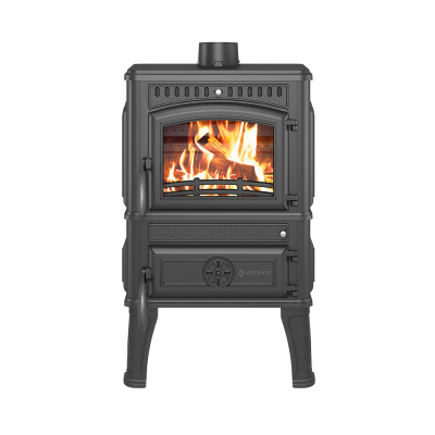 Печь-камин Везувий LV-12 "Антрацит" диаметр дымохода: 120 мм