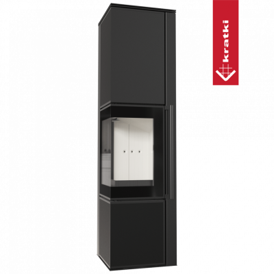 Печь Kratki PRO TORA/L 8 кВт Nero Assoluto Печь Kratki PRO TORA/L 8 кВт Nero Assoluto