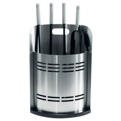 Каминный набор Comex 90.931N Inox/Nero 4 Acc. Neri X H.62