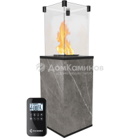 Нагреватель газовый PATIO/MINI/G31/37MBAR/Q/N/P/G - NATURALI PIETRA GREY, пульт