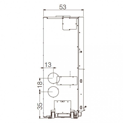 Каминная топка EdilKamin WINDO 120 N, nero