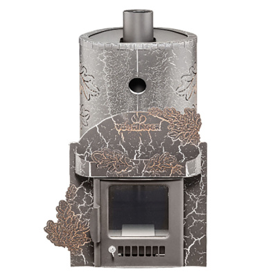 Дровяная печь Ферингер Мини ПФ в кожухе Дуб, до 18 м³