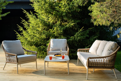 Лаунж-зона 4SIS Венеция Цвет: соломенный