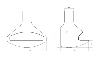 Подвесной камин Ergo Wall Подвесной камин Ergo Wall