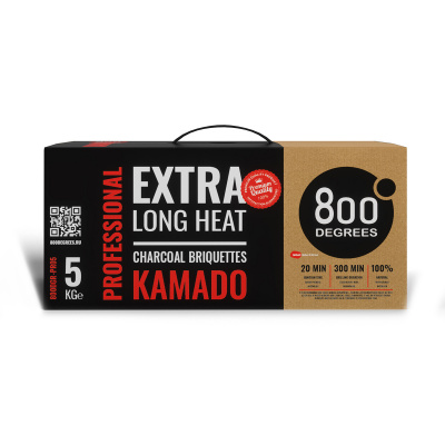 Угольные брикеты 800 DEGREES PROFESSIONAL, 5 КГ