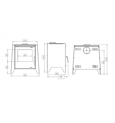 ПЕЧЬ-КАМИН Invicta AURES