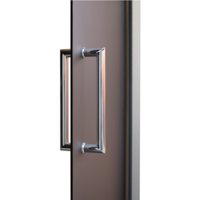 Дверь стеклянная, двухстворчатые Grandis GS 15x20