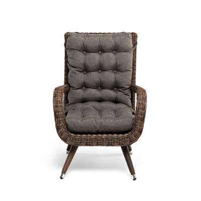 Кресло 4SIS Толедо с подушками Цвет: коричневый Кресло 4SIS Толедо с подушками Цвет: коричневый