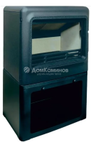 Печь-камин FireBird Leopard 9 кВт, с дровником