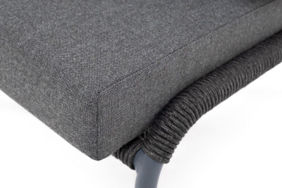 Лаунж-зона 4SIS Милан 4-местная из роупа Цвет: темно-серый