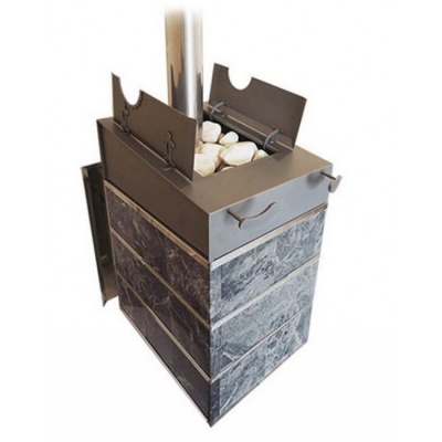 Печь для бани дровяная ИнжКомЦентр ВВД Чародейка Русский пар в змеевике Печь для бани дровяная ИнжКомЦентр ВВД Чародейка Русский пар в змеевике