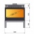 Отопительная печь Liseo Castiron LCI 9 GF Stove Отопительная печь Liseo Castiron LCI 9 GF Stove