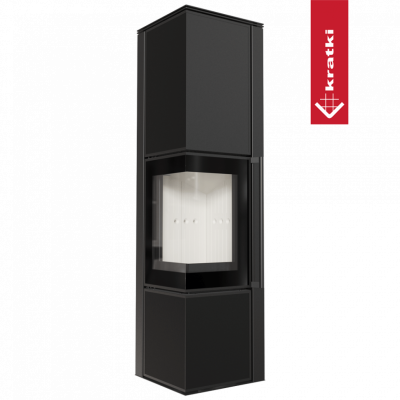 Печь Kratki PRO TORA/L 8 кВт Nero Assoluto Печь Kratki PRO TORA/L 8 кВт Nero Assoluto
