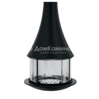 Камин Aves 21 Катания центральный со стеклом
