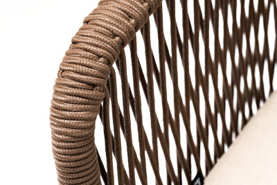 Стул из роупа 4SIS Марсель Цвет: белый, коричневый, бежевый Стул из роупа 4SIS Марсель Цвет: белый, коричневый, бежевый