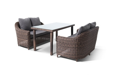 Диван 4SIS Кон Панна Цвет: коричневый